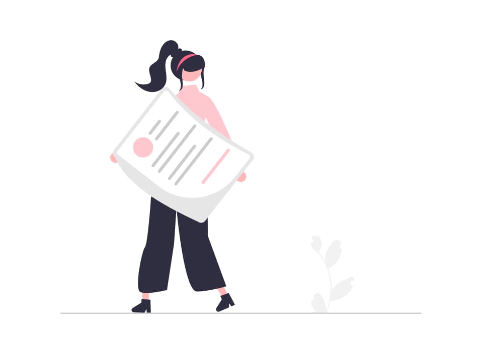 Illustration de diplôme représentant les diplômes obtenus